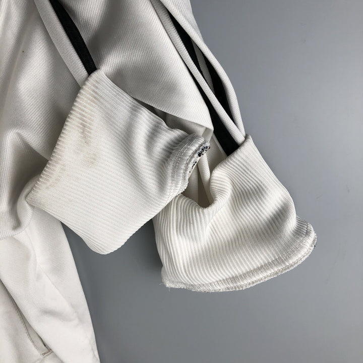 Adidas Originals Jersey Track Jacket, Men's XXL unclear white type Vintage Second Hand