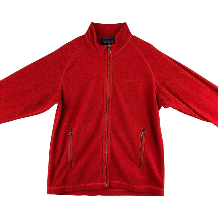 2000'S Patagonia Synchilla Fleece Jacket (25295S4), Made in USA, Men's Size Small polyester red type Vintage Second Hand