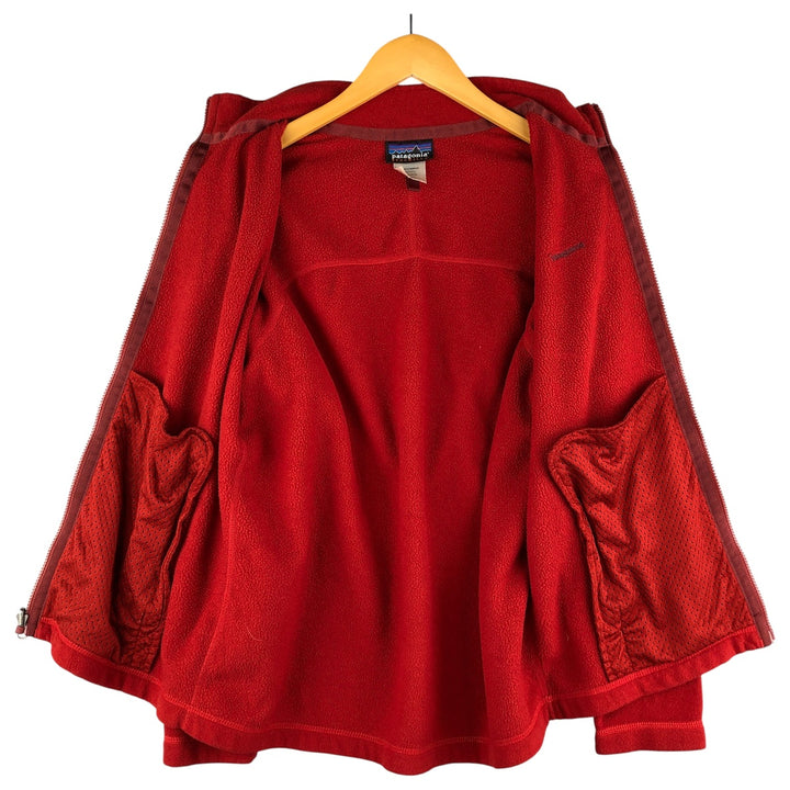 2000'S Patagonia Synchilla Fleece Jacket (25295S4), Made in USA, Men's Size Small polyester red type Vintage Second Hand