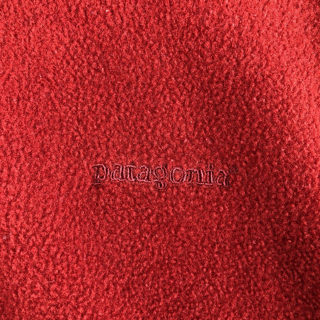 2000'S Patagonia Synchilla Fleece Jacket (25295S4), Made in USA, Men's Size Small polyester red type Vintage Second Hand