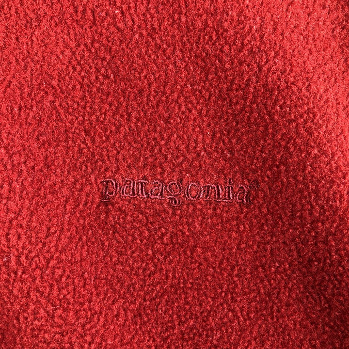 2000'S Patagonia Synchilla Fleece Jacket (25295S4), Made in USA, Men's Size Small polyester red type Vintage Second Hand