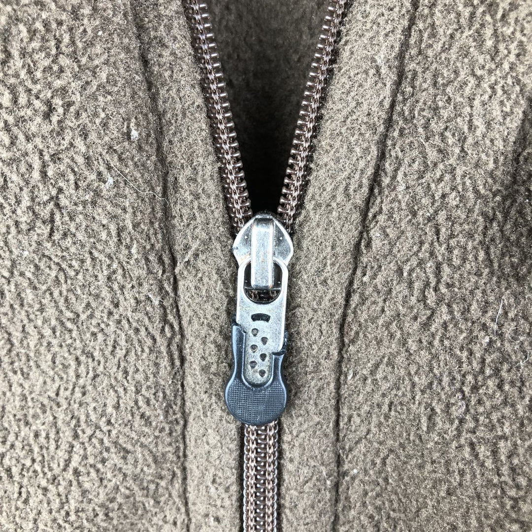 2000'S Patagonia Synchilla Fleece Jacket (25095), Men's Size L polyester brown type Vintage Second Hand