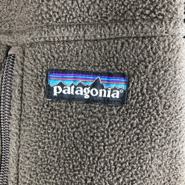 2000'S Patagonia Synchilla Fleece Jacket (25095), Men's Size L polyester brown type Vintage Second Hand