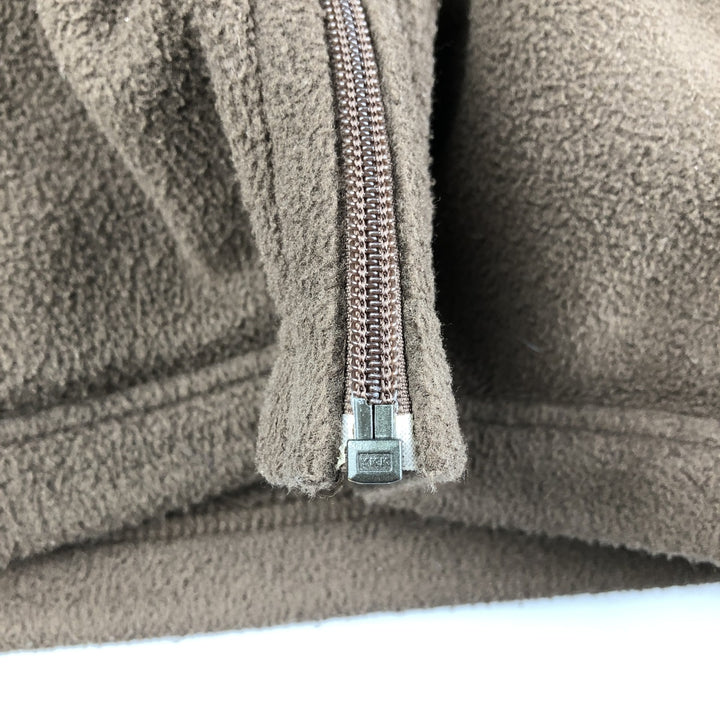 2000'S Patagonia Synchilla Fleece Jacket (25095), Men's Size L polyester brown type Vintage Second Hand