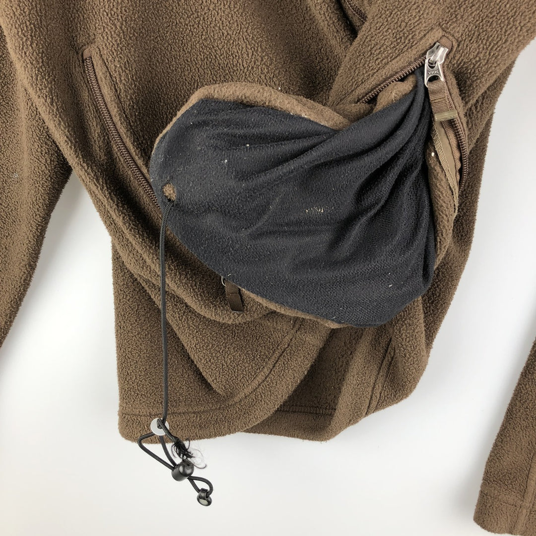 2000'S Patagonia Synchilla Fleece Jacket (25095), Men's Size L polyester brown type Vintage Second Hand