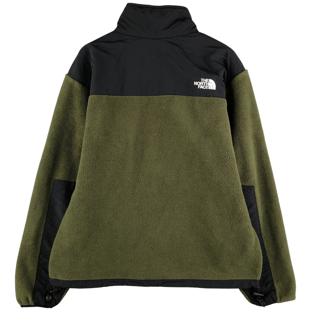 THE NORTH FACE Denali Jacket, Nylon x Fleece Jacket, Men's S Size polyester Khaki type Vintage Second Hand