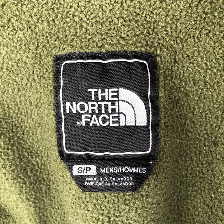 THE NORTH FACE Denali Jacket, Nylon x Fleece Jacket, Men's S Size polyester Khaki type Vintage Second Hand
