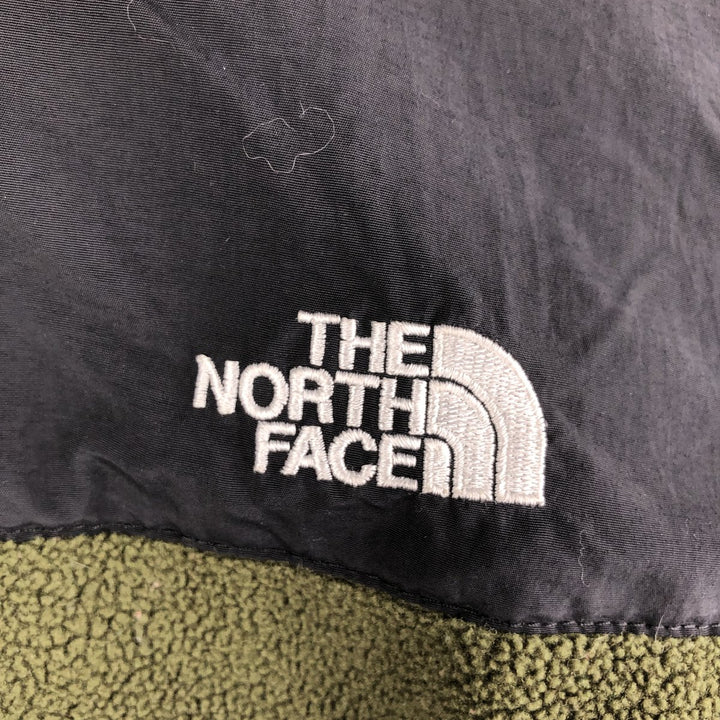 THE NORTH FACE Denali Jacket, Nylon x Fleece Jacket, Men's S Size polyester Khaki type Vintage Second Hand