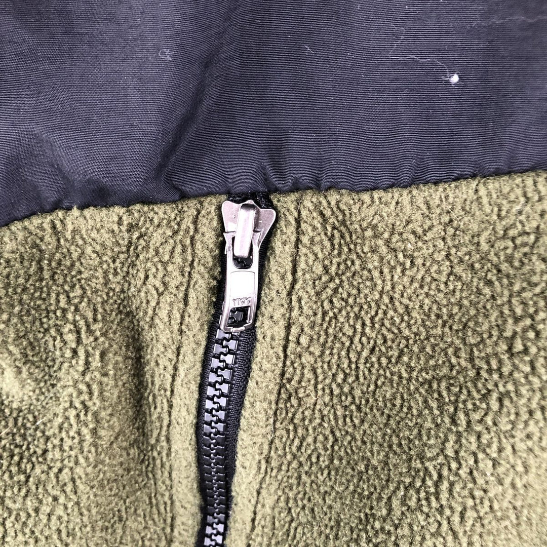 THE NORTH FACE Denali Jacket, Nylon x Fleece Jacket, Men's S Size polyester Khaki type Vintage Second Hand