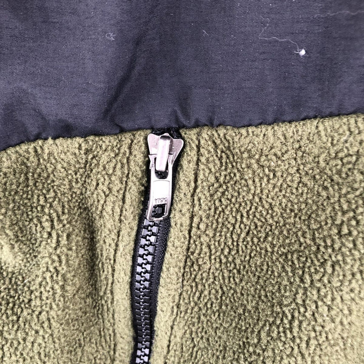 THE NORTH FACE Denali Jacket, Nylon x Fleece Jacket, Men's S Size polyester Khaki type Vintage Second Hand