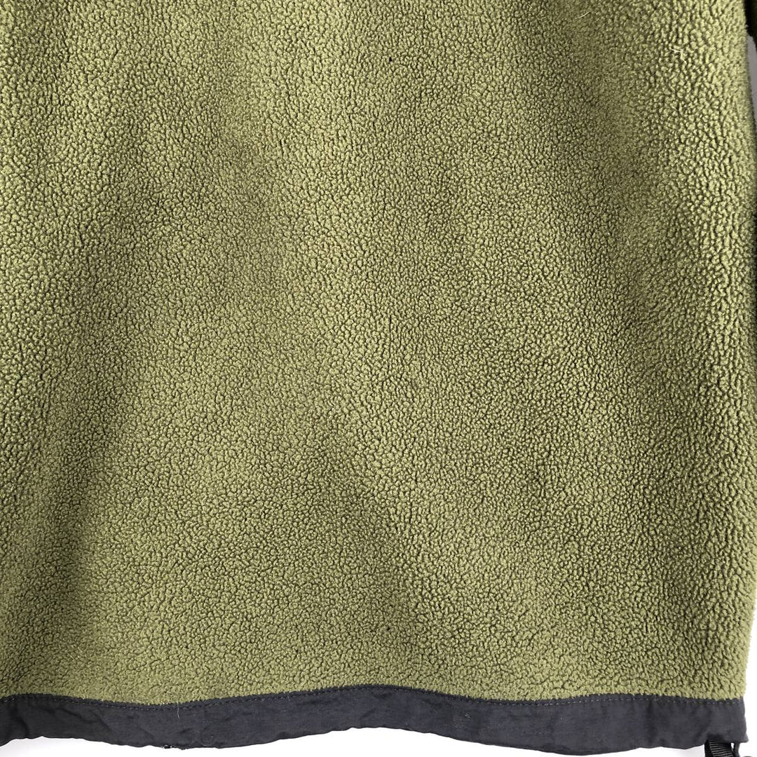 THE NORTH FACE Denali Jacket, Nylon x Fleece Jacket, Men's S Size polyester Khaki type Vintage Second Hand