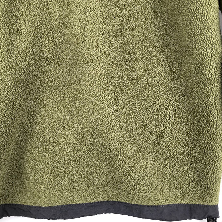 THE NORTH FACE Denali Jacket, Nylon x Fleece Jacket, Men's S Size polyester Khaki type Vintage Second Hand