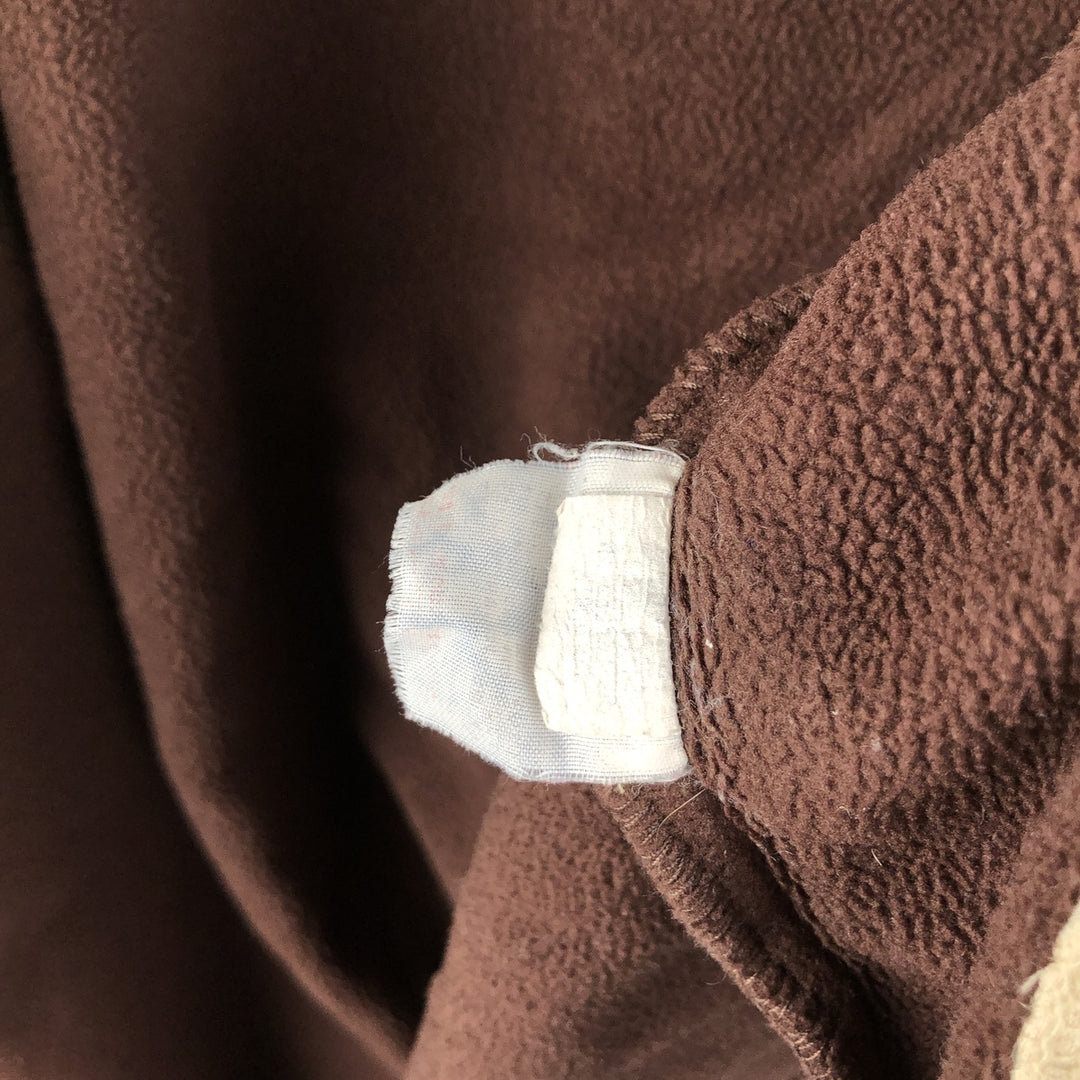2000'S Patagonia Synchilla Fleece Jacket (26510FA02), Men's Size L unclear brown type Vintage Second Hand