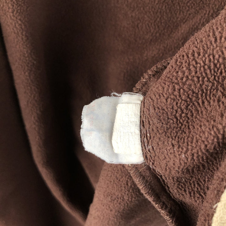 2000'S Patagonia Synchilla Fleece Jacket (26510FA02), Men's Size L unclear brown type Vintage Second Hand