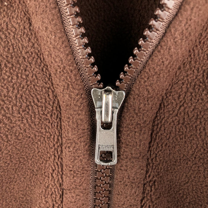 2000'S Patagonia Synchilla Fleece Jacket (26510FA02), Men's Size L unclear brown type Vintage Second Hand