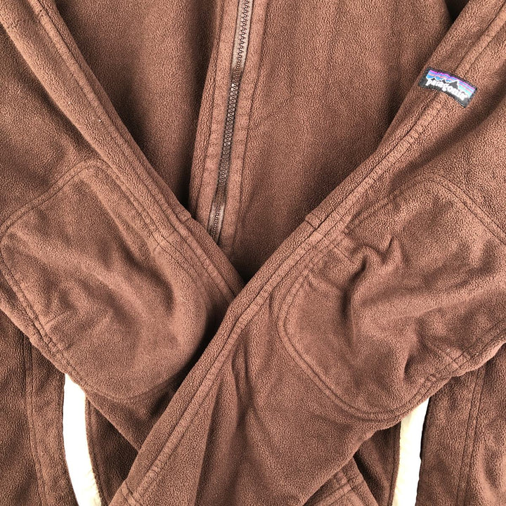 2000'S Patagonia Synchilla Fleece Jacket (26510FA02), Men's Size L unclear brown type Vintage Second Hand
