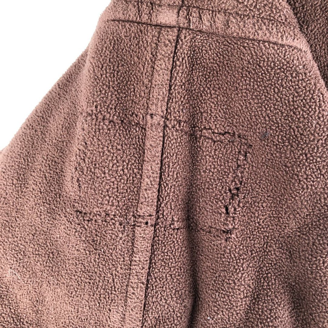 2000'S Patagonia Synchilla Fleece Jacket (26510FA02), Men's Size L unclear brown type Vintage Second Hand