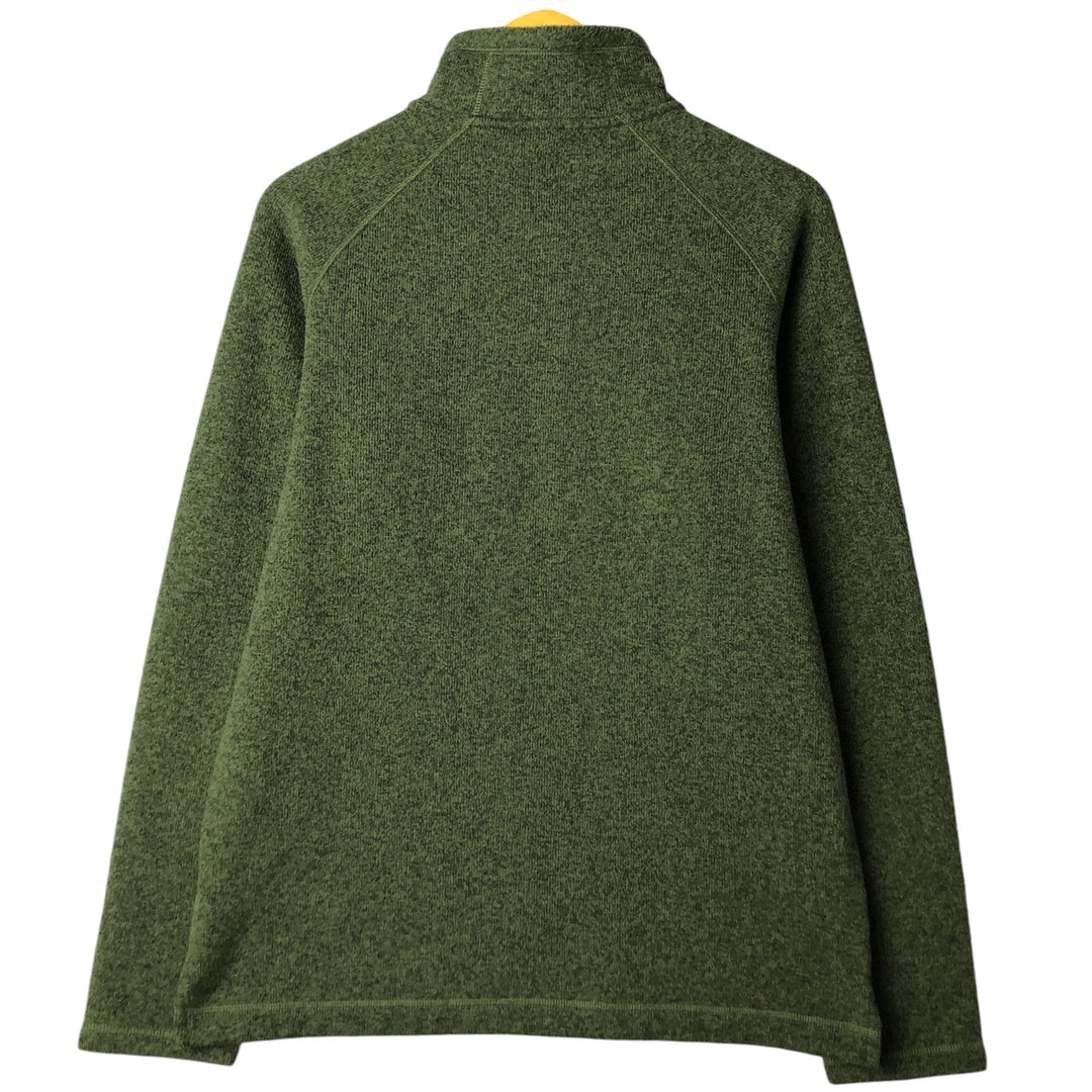 Rab Half-Zip Fleece Pullover, Men's Size L polyester green type Vintage Second Hand