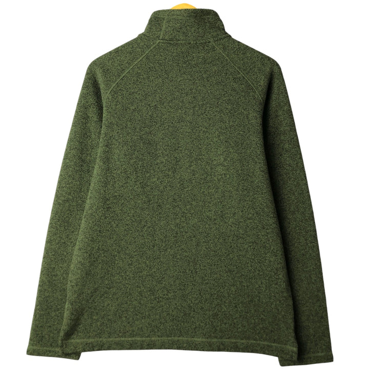 Rab Half-Zip Fleece Pullover, Men's Size L polyester green type Vintage Second Hand