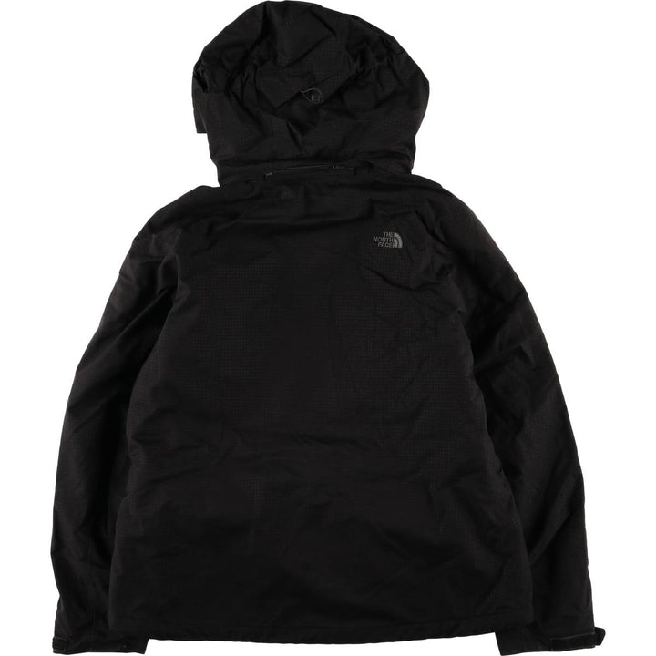 The North Face Hyvent Dot Pattern Padded Mountain Parka, Shell Jacket, Puffer Jacket, Women's XL polyester black type Vintage Second Hand