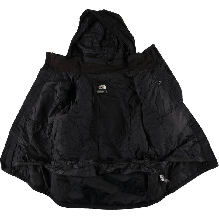 The North Face Hyvent Dot Pattern Padded Mountain Parka, Shell Jacket, Puffer Jacket, Women's XL polyester black type Vintage Second Hand