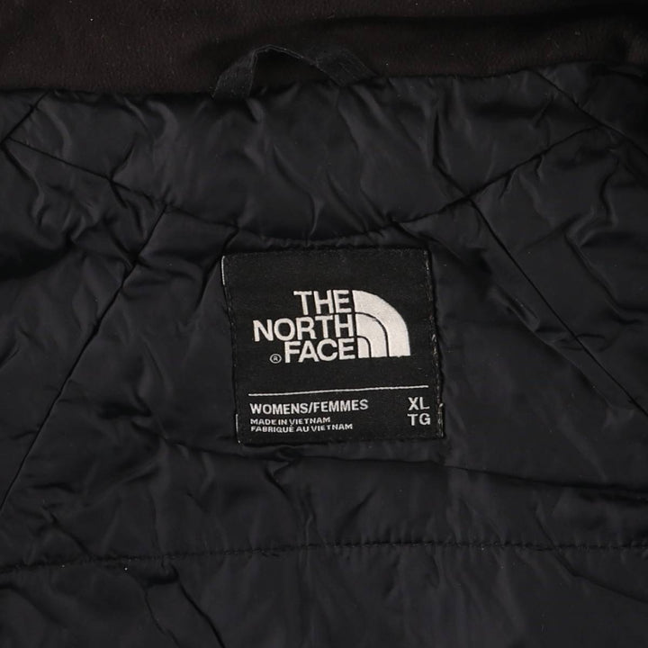 The North Face Hyvent Dot Pattern Padded Mountain Parka, Shell Jacket, Puffer Jacket, Women's XL polyester black type Vintage Second Hand