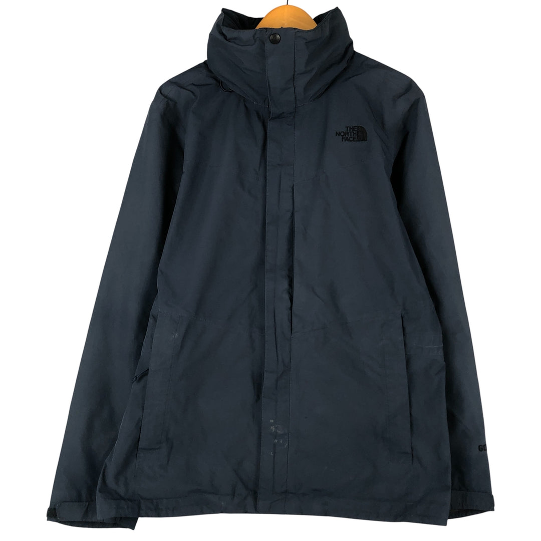 The North Face Resolve II Gore-Tex Mountain Jacket, Men's Medium polyester navy blue type Vintage Second Hand