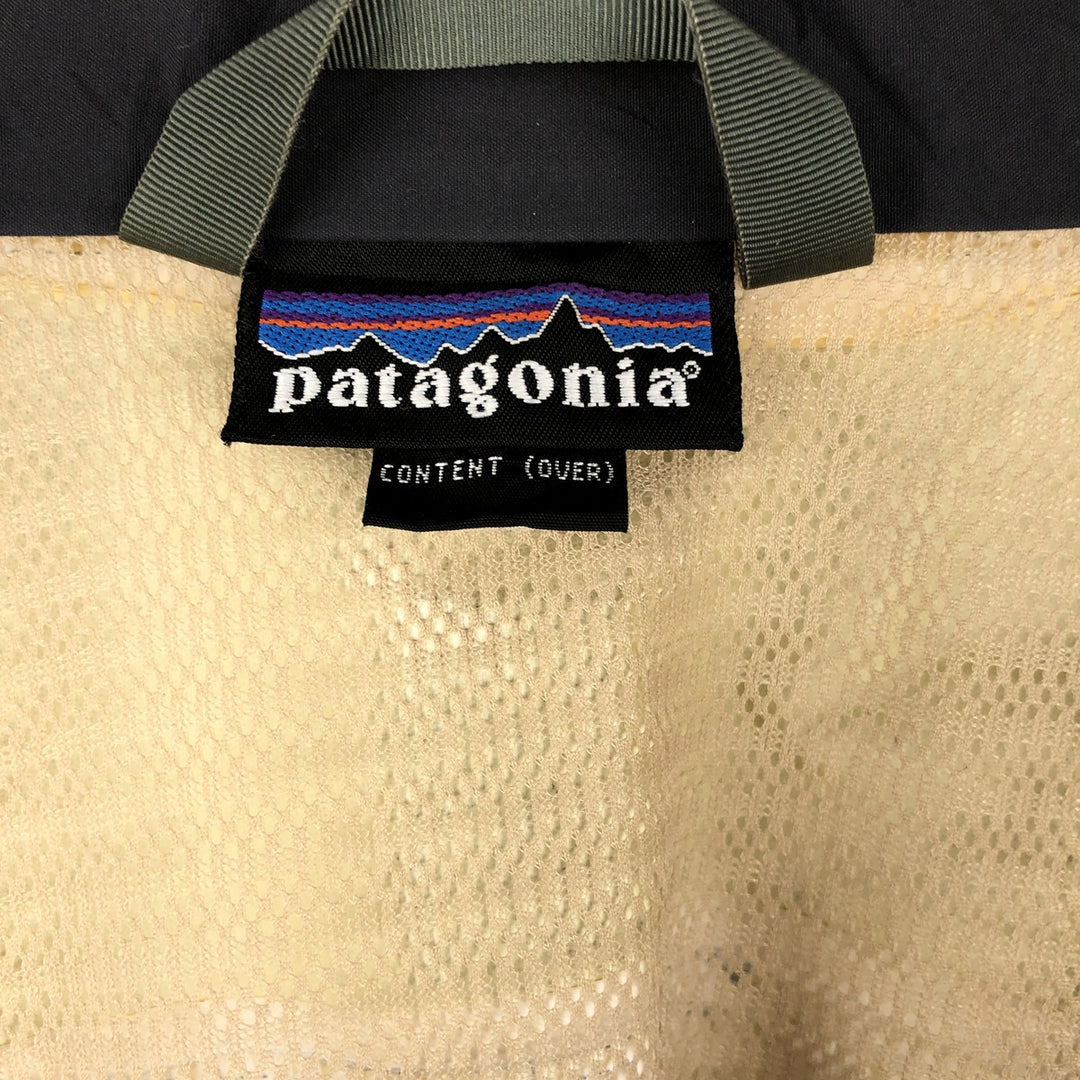 2000'S Patagonia Storm Jacket 83590F02 Gore-Tex Mountain Shell Jacket, Men's Size Medium Nylon Khaki type Vintage Second Hand