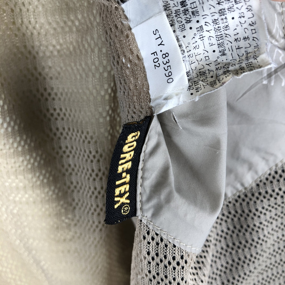 2000'S Patagonia Storm Jacket 83590F02 Gore-Tex Mountain Shell Jacket, Men's Size Medium Nylon Khaki type Vintage Second Hand