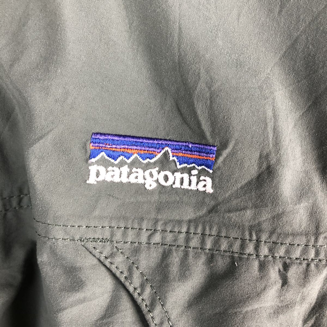 2000'S Patagonia Storm Jacket 83590F02 Gore-Tex Mountain Shell Jacket, Men's Size Medium Nylon Khaki type Vintage Second Hand
