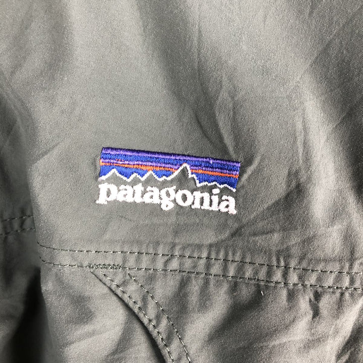 2000'S Patagonia Storm Jacket 83590F02 Gore-Tex Mountain Shell Jacket, Men's Size Medium Nylon Khaki type Vintage Second Hand