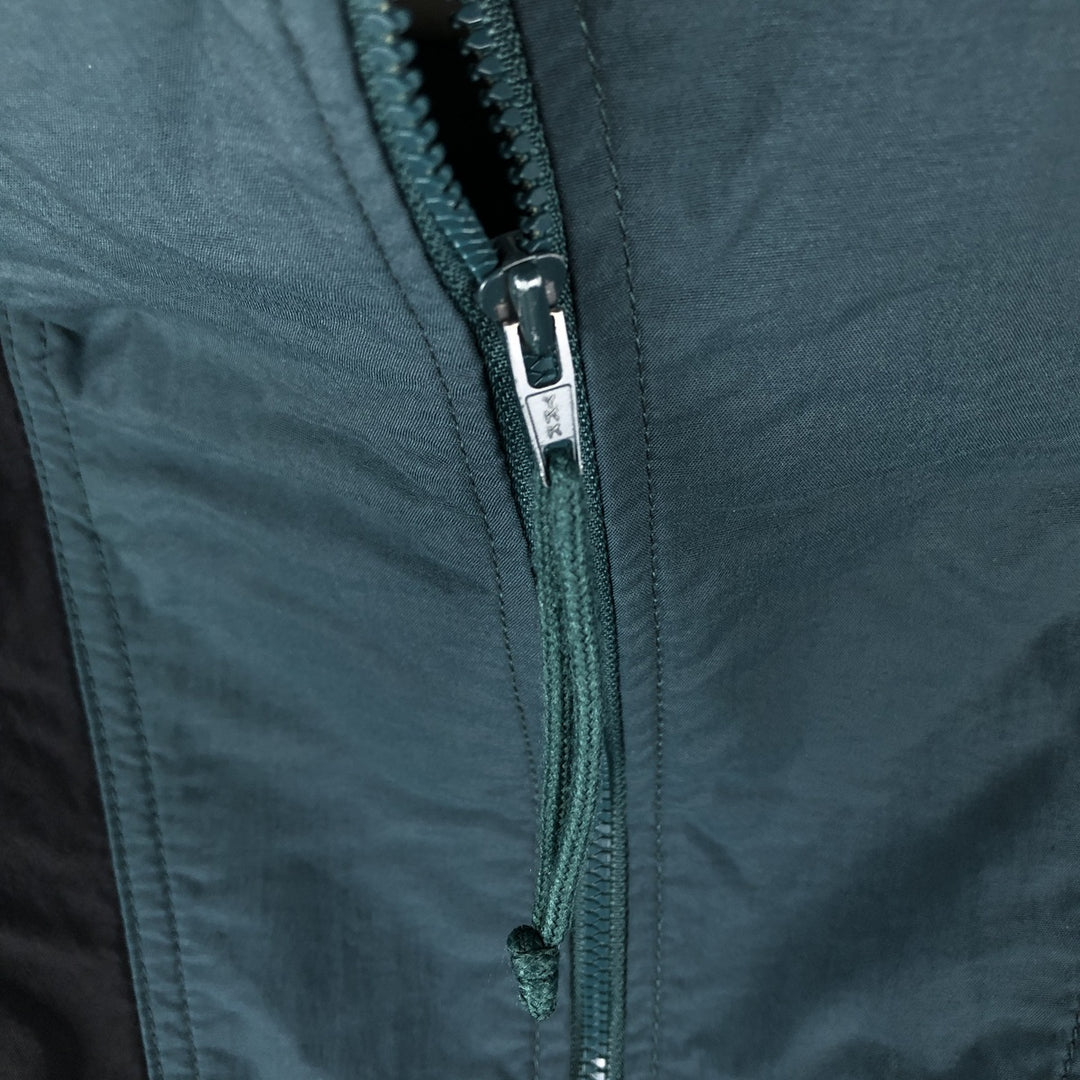 90'S Vintage Columbia Windbreaker with White Tag, Men's Size XL unclear green type Vintage Second Hand
