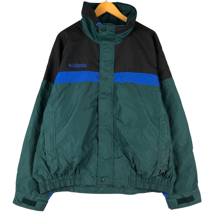 90s-00'S Vintage Columbia Bugaboo Mountain Jacket, Shell Jacket, Men's XL unclear green type Vintage Second Hand