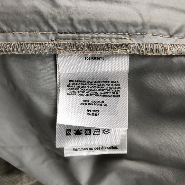 2000'S Columbia XCO Nylon Jacket, Men's Size Small Nylon Khaki type beige Vintage Second Hand