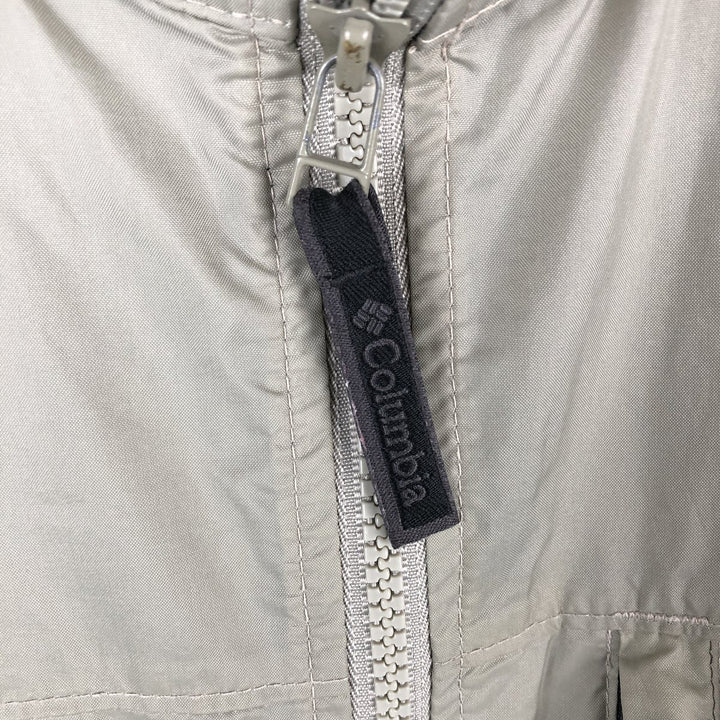 2000'S Columbia XCO Nylon Jacket, Men's Size Small Nylon Khaki type beige Vintage Second Hand
