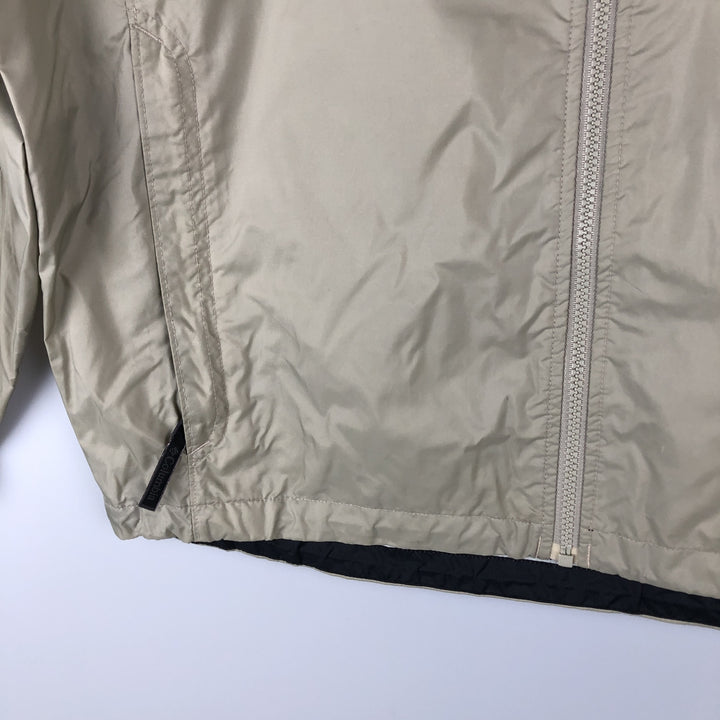 2000'S Columbia XCO Nylon Jacket, Men's Size Small Nylon Khaki type beige Vintage Second Hand