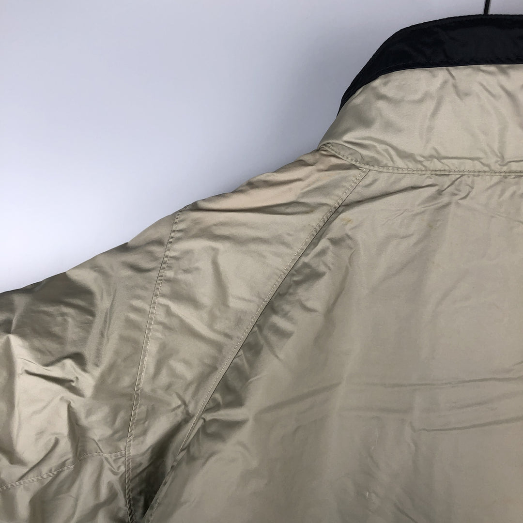 2000'S Columbia XCO Nylon Jacket, Men's Size Small Nylon Khaki type beige Vintage Second Hand