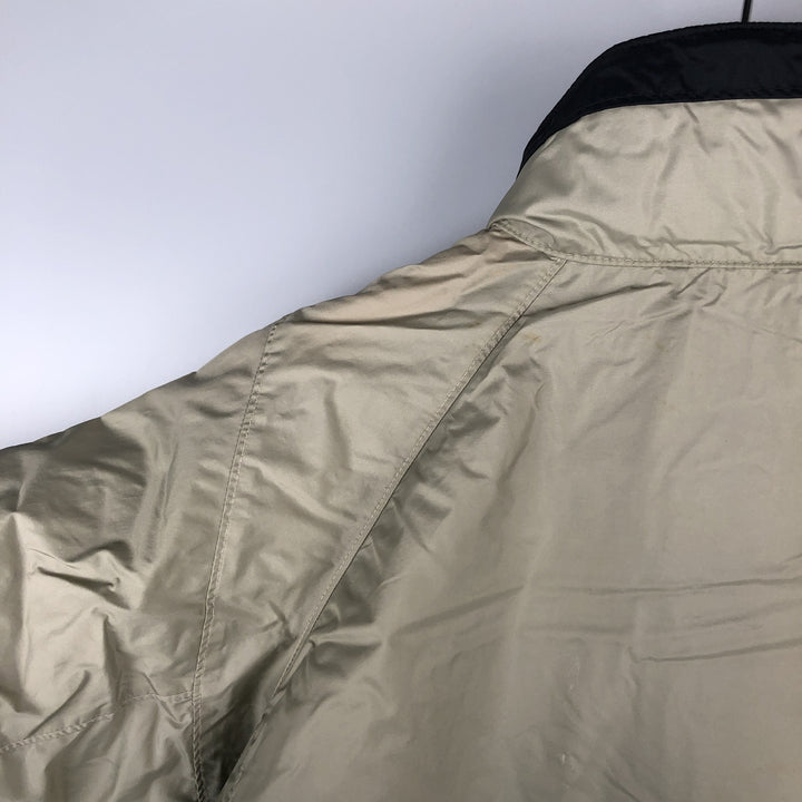 2000'S Columbia XCO Nylon Jacket, Men's Size Small Nylon Khaki type beige Vintage Second Hand