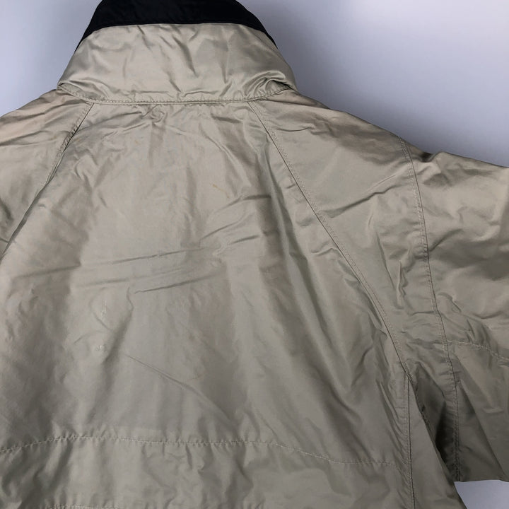 2000'S Columbia XCO Nylon Jacket, Men's Size Small Nylon Khaki type beige Vintage Second Hand