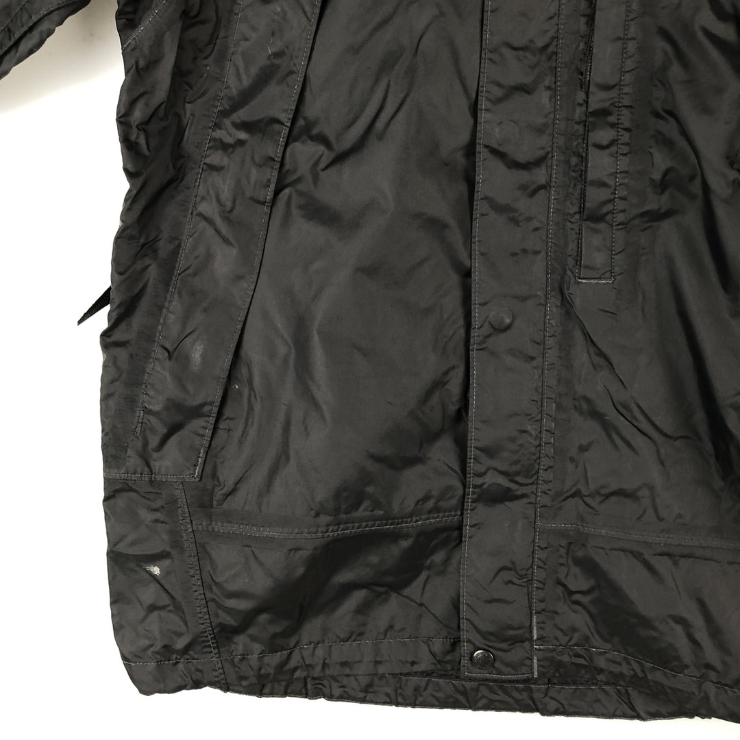 Columbia OMNI-TECH PACKABLE Mountain Parka Shell Jacket, Men's Size Medium Nylon black type Vintage Second Hand