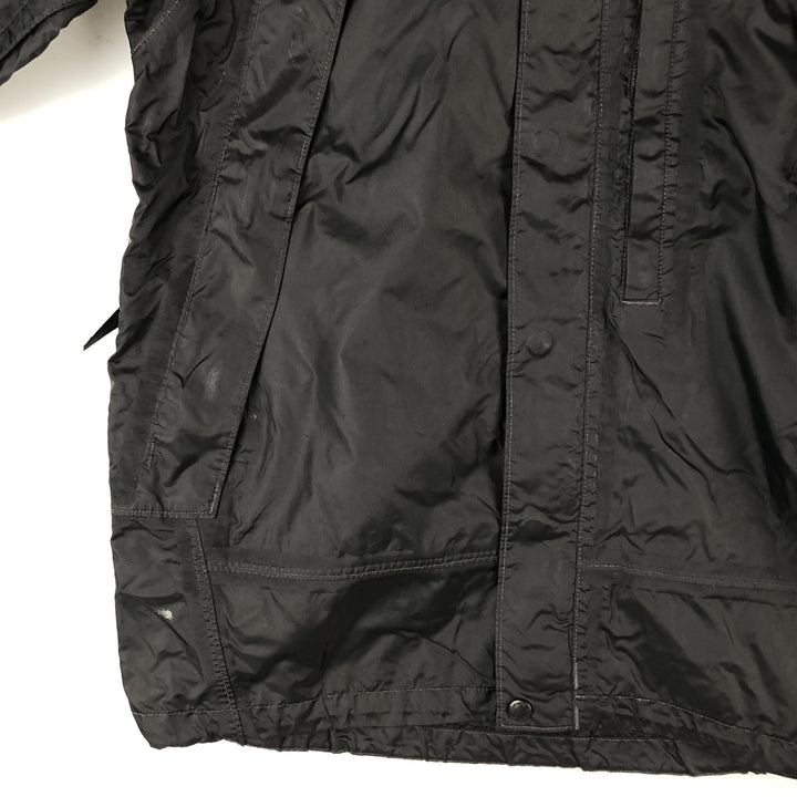 Columbia OMNI-TECH PACKABLE Mountain Parka Shell Jacket, Men's Size Medium Nylon black type Vintage Second Hand