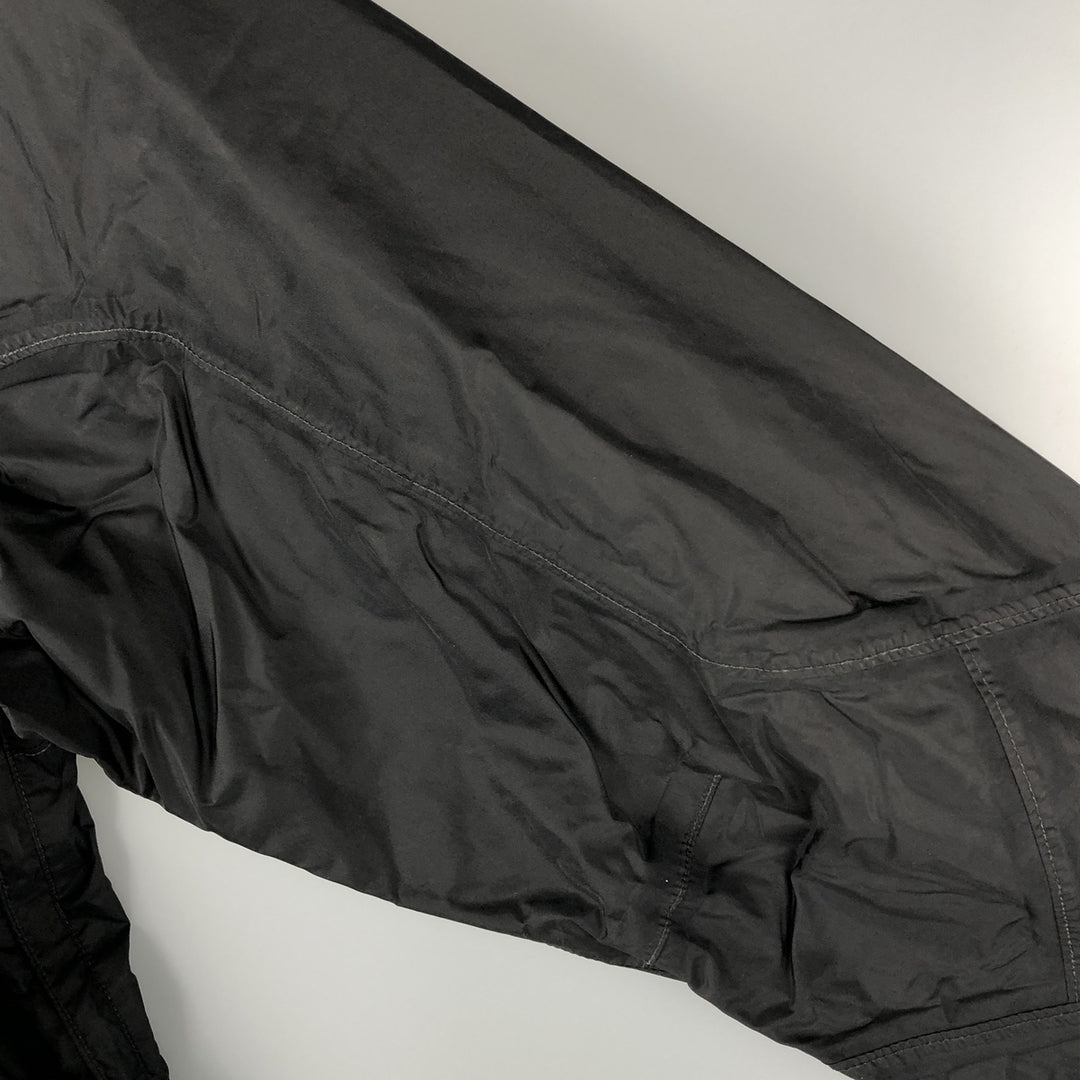 Columbia OMNI-TECH PACKABLE Mountain Parka Shell Jacket, Men's Size Medium Nylon black type Vintage Second Hand