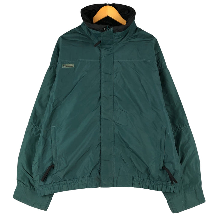Columbia Bugaboo Mountain Jacket, Shell Jacket, Men's XL, White Tag Nylon green type Vintage Second Hand