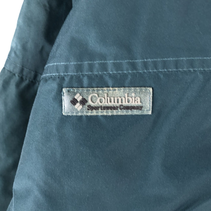 Columbia Bugaboo Mountain Jacket, Shell Jacket, Men's XL, White Tag Nylon green type Vintage Second Hand