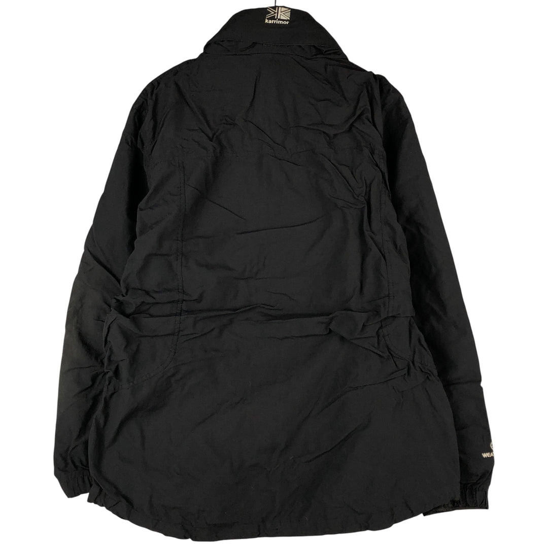 Karrimor WEATHERTITE Mountain Jacket, Shell Jacket, Men's Size L Nylon black type Vintage Second Hand