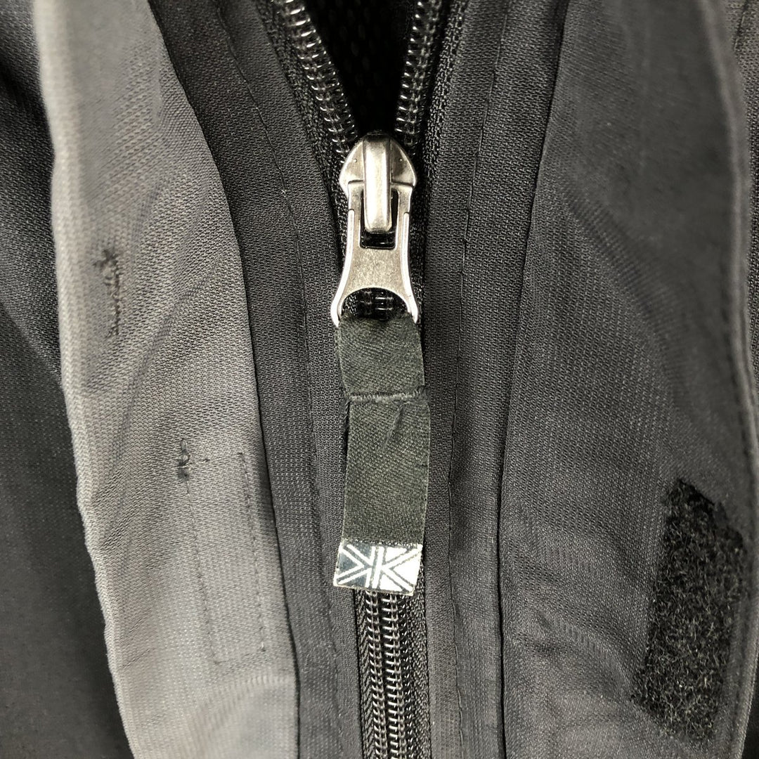 Karrimor WEATHERTITE Mountain Jacket, Shell Jacket, Men's Size L Nylon black type Vintage Second Hand