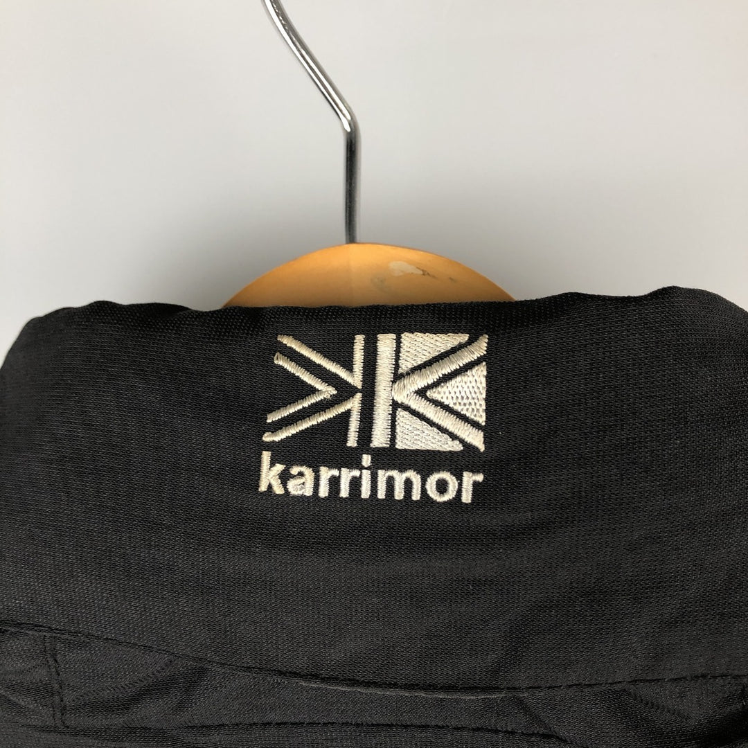 Karrimor WEATHERTITE Mountain Jacket, Shell Jacket, Men's Size L Nylon black type Vintage Second Hand