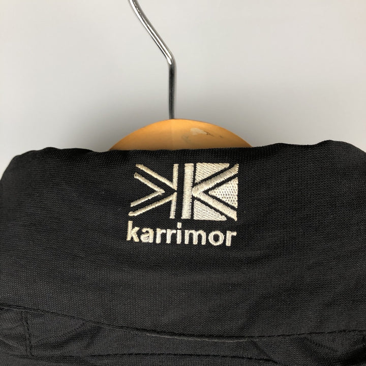 Karrimor WEATHERTITE Mountain Jacket, Shell Jacket, Men's Size L Nylon black type Vintage Second Hand