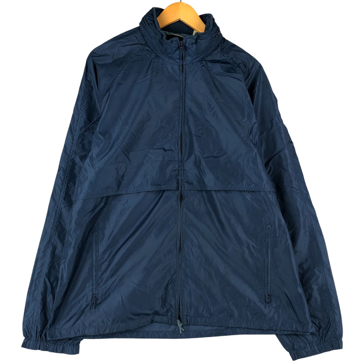Vintage 1980'S WOOLRICH TETON nylon jacket, men's size XL unclear navy blue type Vintage Second Hand