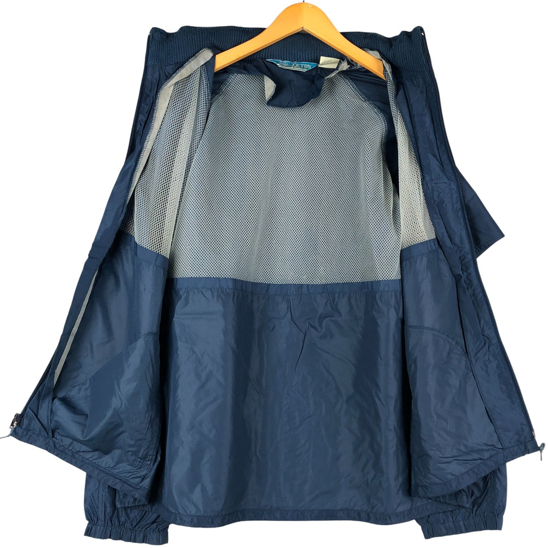 Vintage 1980'S WOOLRICH TETON nylon jacket, men's size XL unclear navy blue type Vintage Second Hand